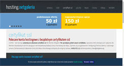 Desktop Screenshot of net-galeria.eu